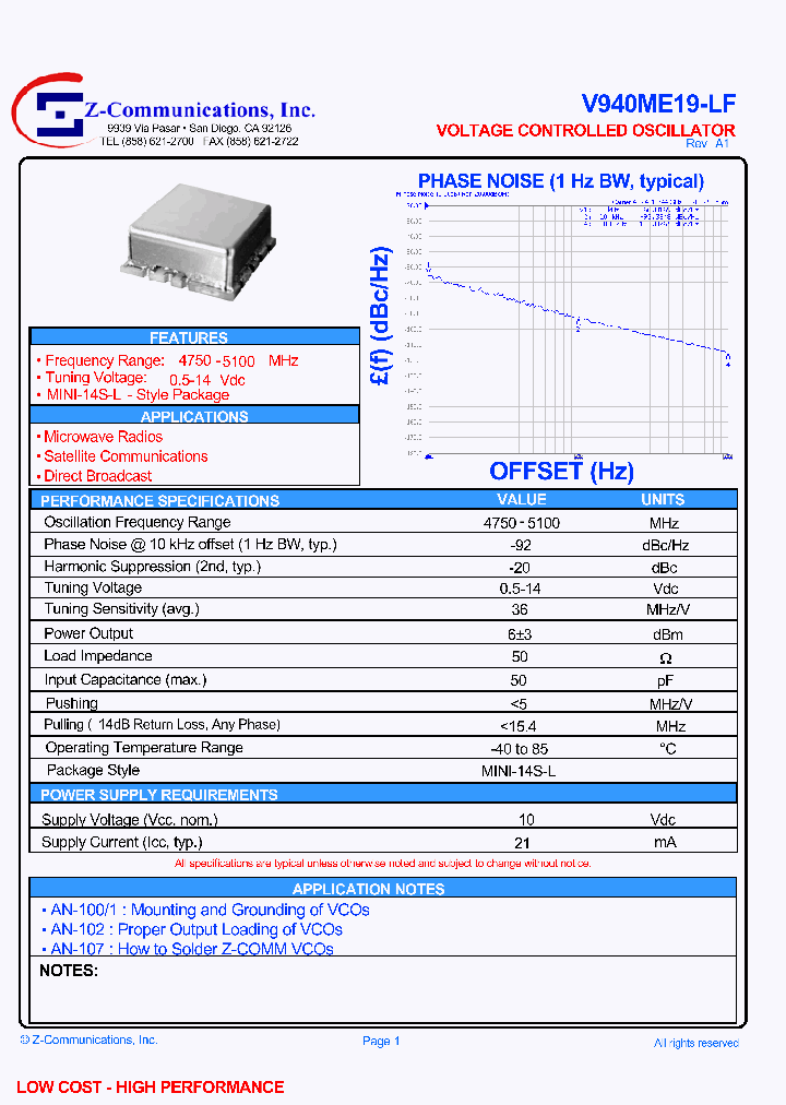 V940ME19-LF_641995.PDF Datasheet