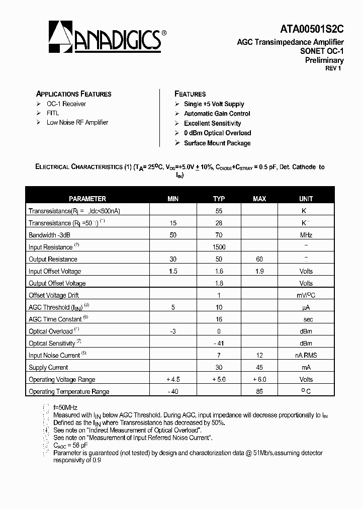 ATA00501S2C_912470.PDF Datasheet