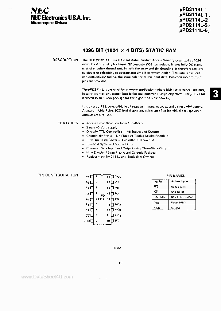 UPD2114L_698158.PDF Datasheet