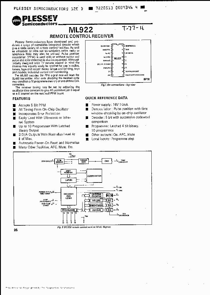 ML922_705525.PDF Datasheet