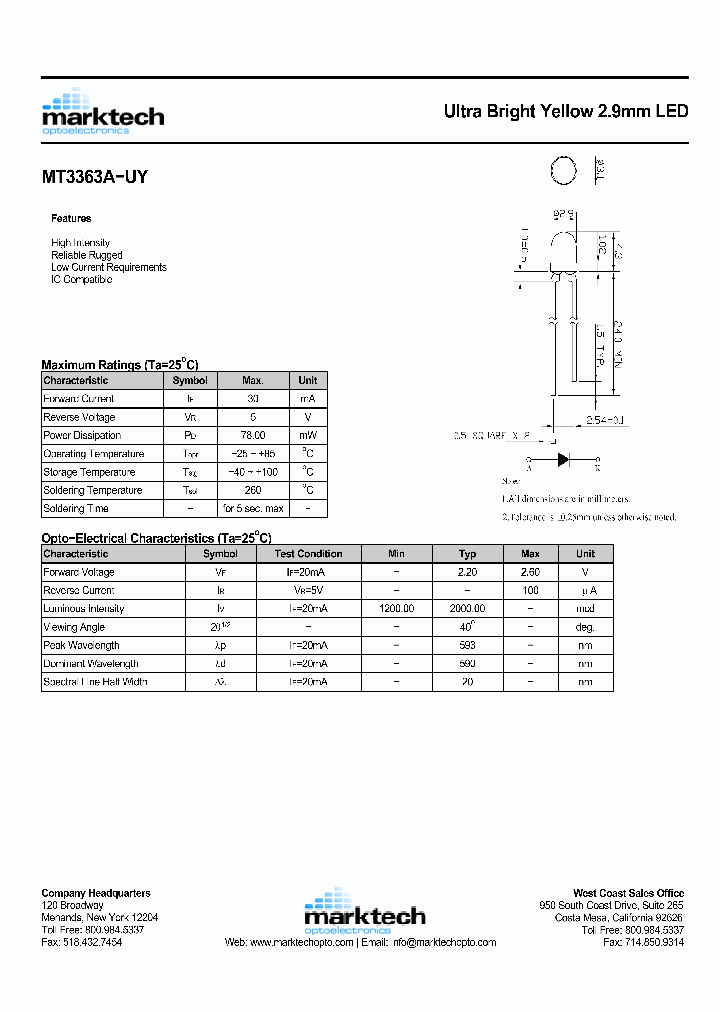 MT3363A-UY_923009.PDF Datasheet