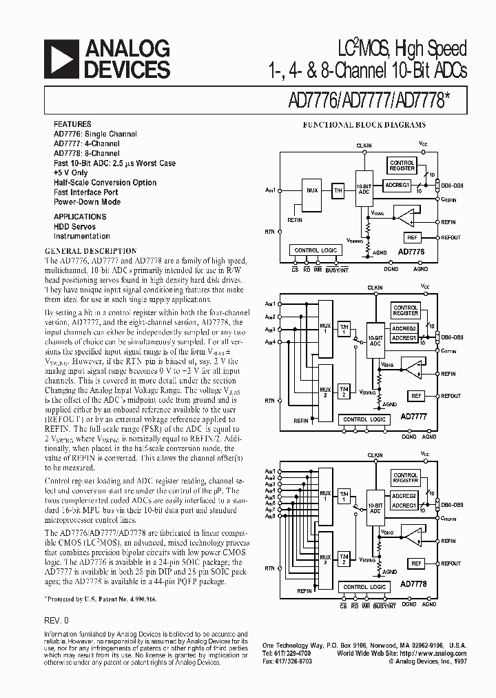 AD7778AS_716002.PDF Datasheet