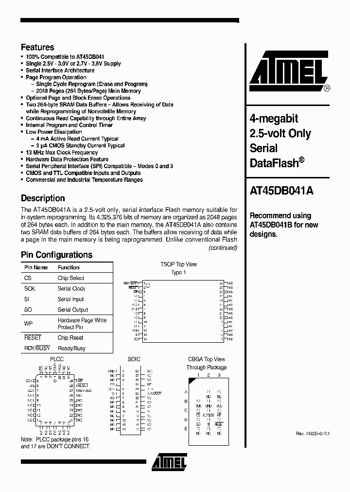 AT45DB041A-RC-25_660727.PDF Datasheet