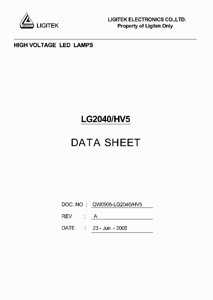 LG2040-HV5_1040865.PDF Datasheet