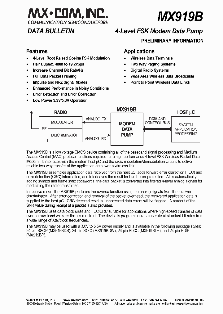 MX919B_935705.PDF Datasheet