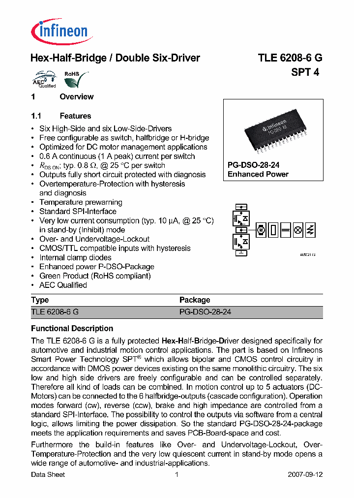 TLE6208-6G07_1053234.PDF Datasheet