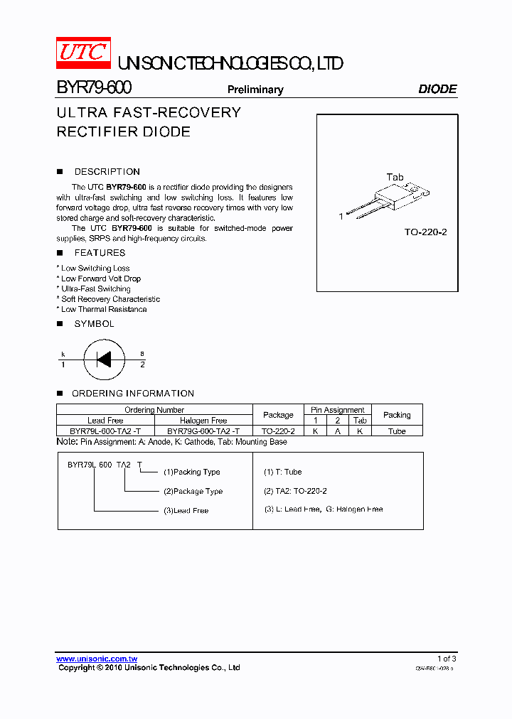 BYR79G-600-TA2-T_1055513.PDF Datasheet