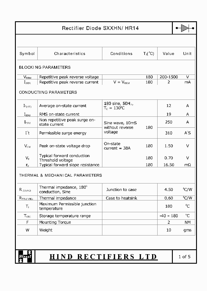 SXXHN14_1076483.PDF Datasheet