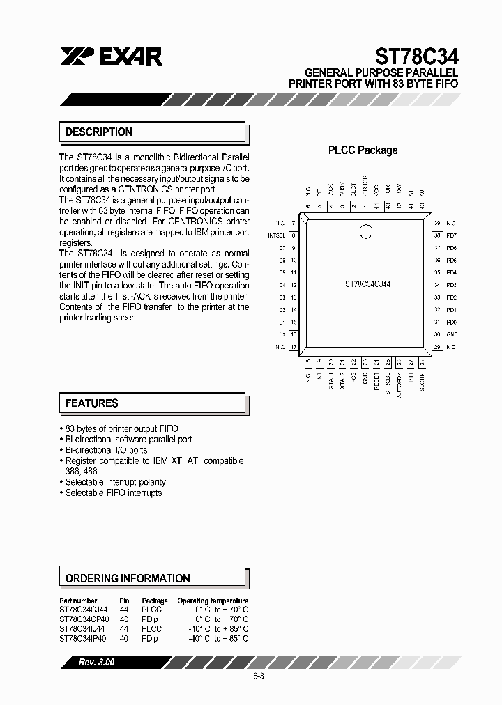 ST78C34IP40_1077380.PDF Datasheet