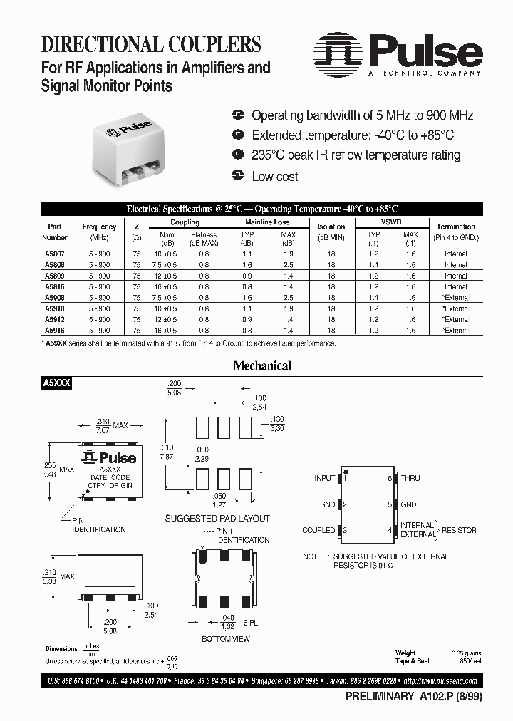 A5807_672857.PDF Datasheet