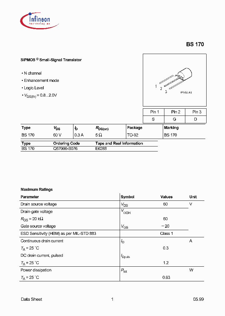 BS170_976245.PDF Datasheet