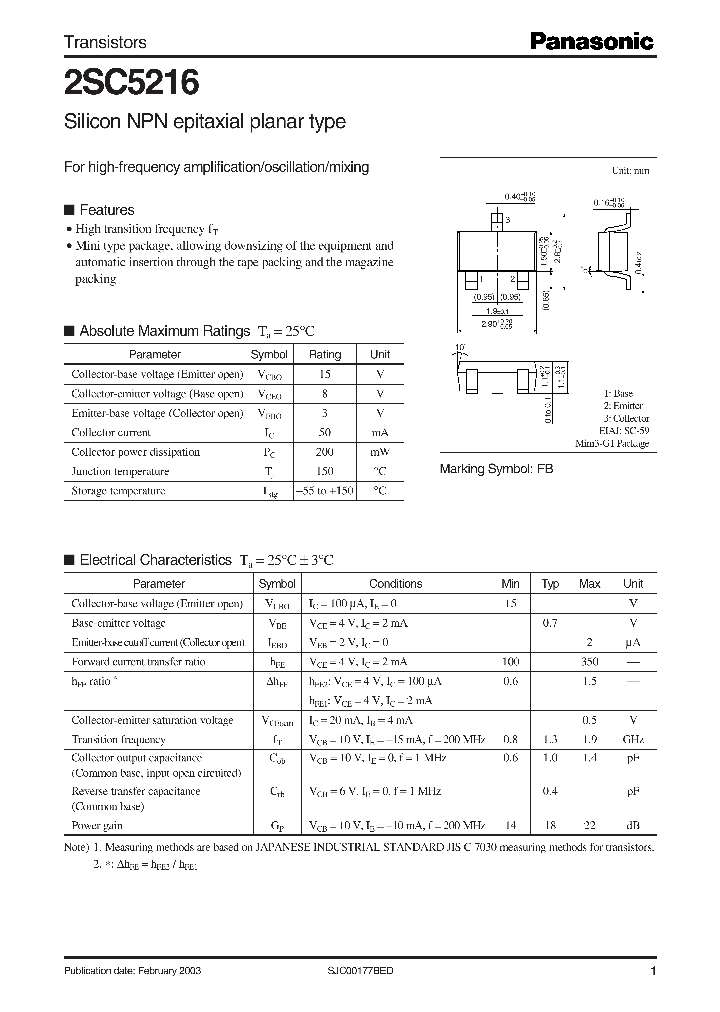 2SC5216_980851.PDF Datasheet