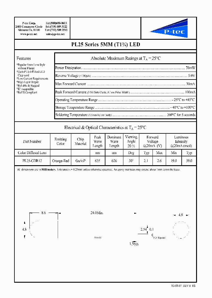 PL25-CDR12_1108281.PDF Datasheet