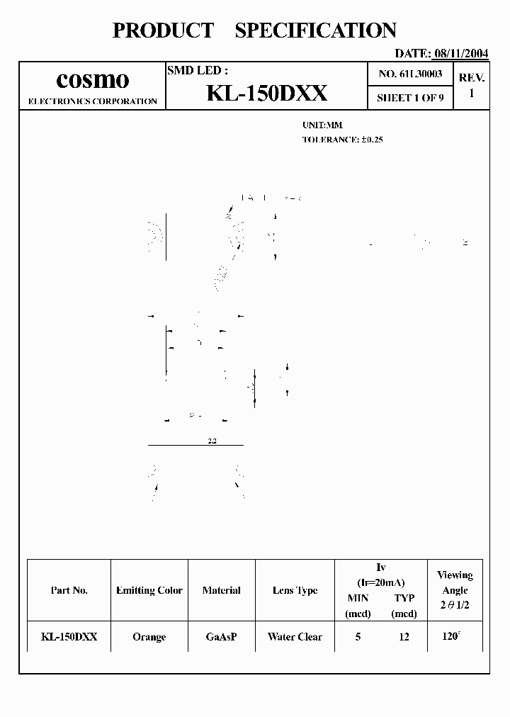KL150DXX_1027606.PDF Datasheet