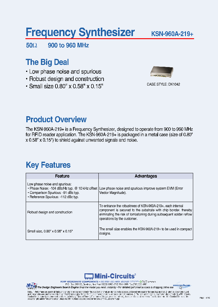 KSN-960A-219_1128792.PDF Datasheet