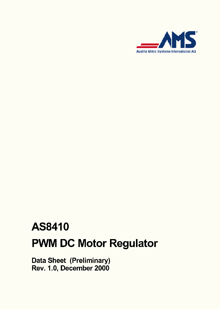 AS8410_832158.PDF Datasheet
