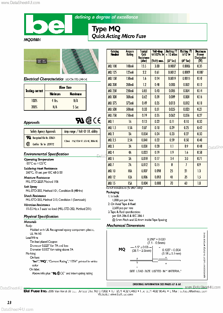 MQ13_831741.PDF Datasheet