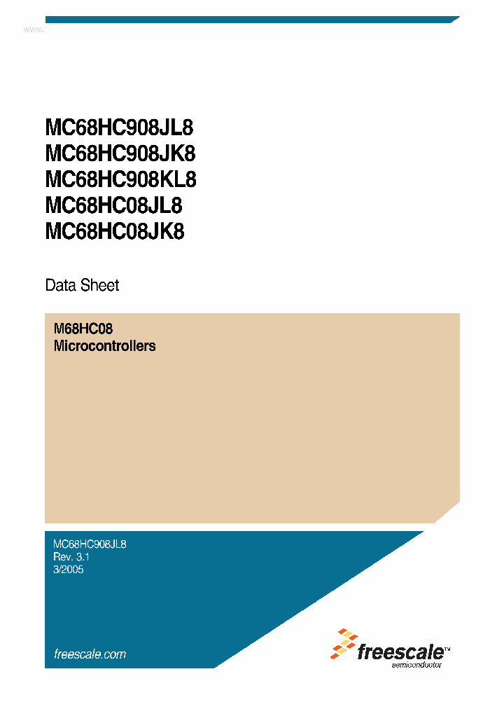 MC68HC908JL8_835128.PDF Datasheet