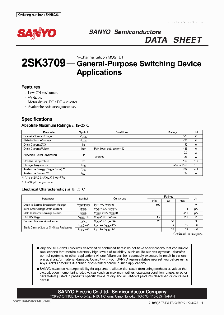 K3709_839253.PDF Datasheet