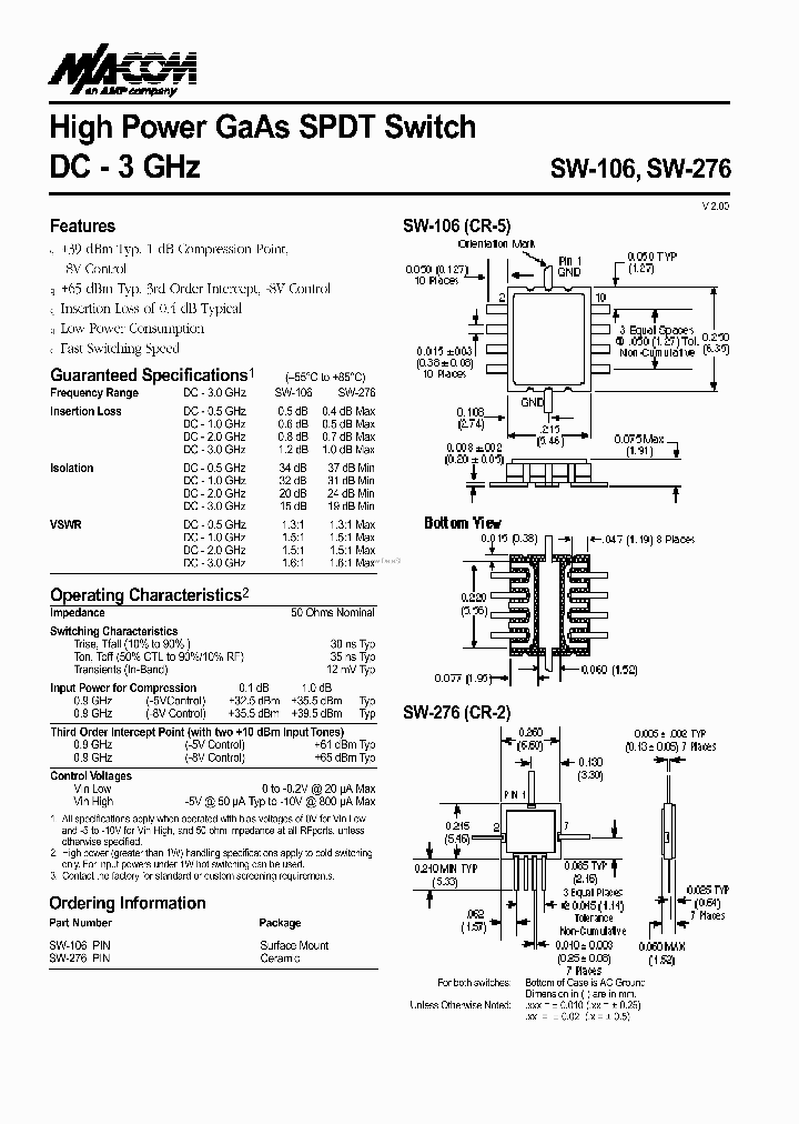 SW-106_856442.PDF Datasheet