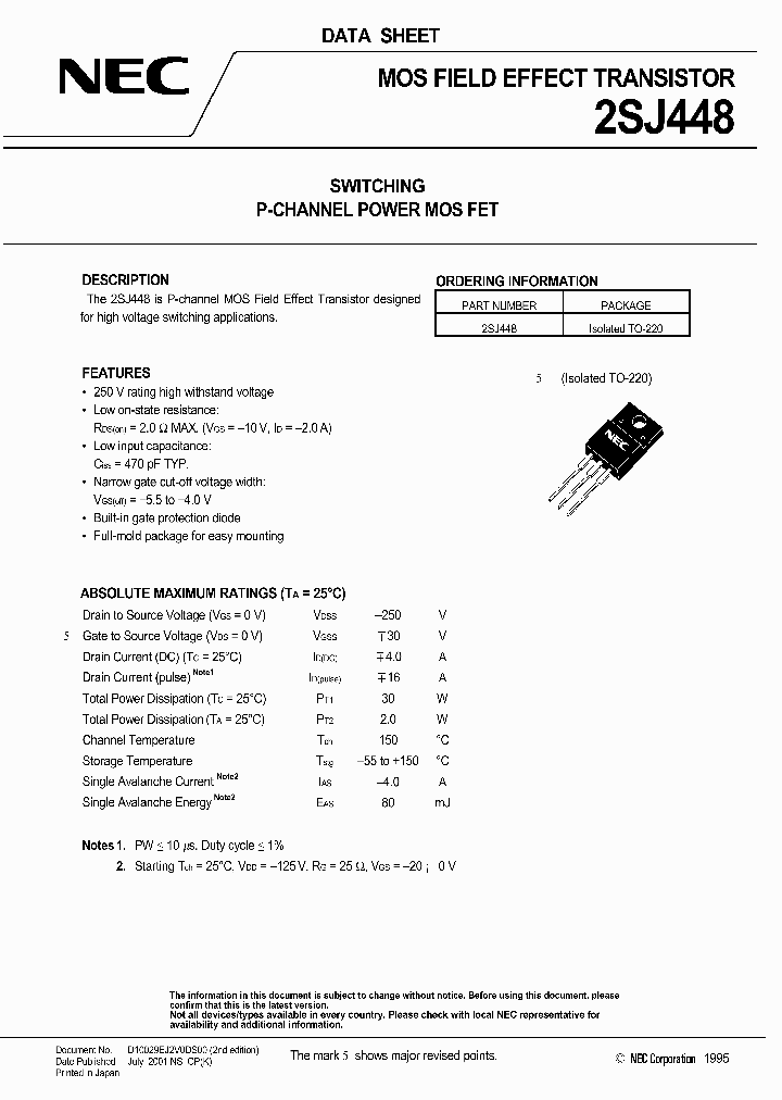 2SJ448JM_1105652.PDF Datasheet
