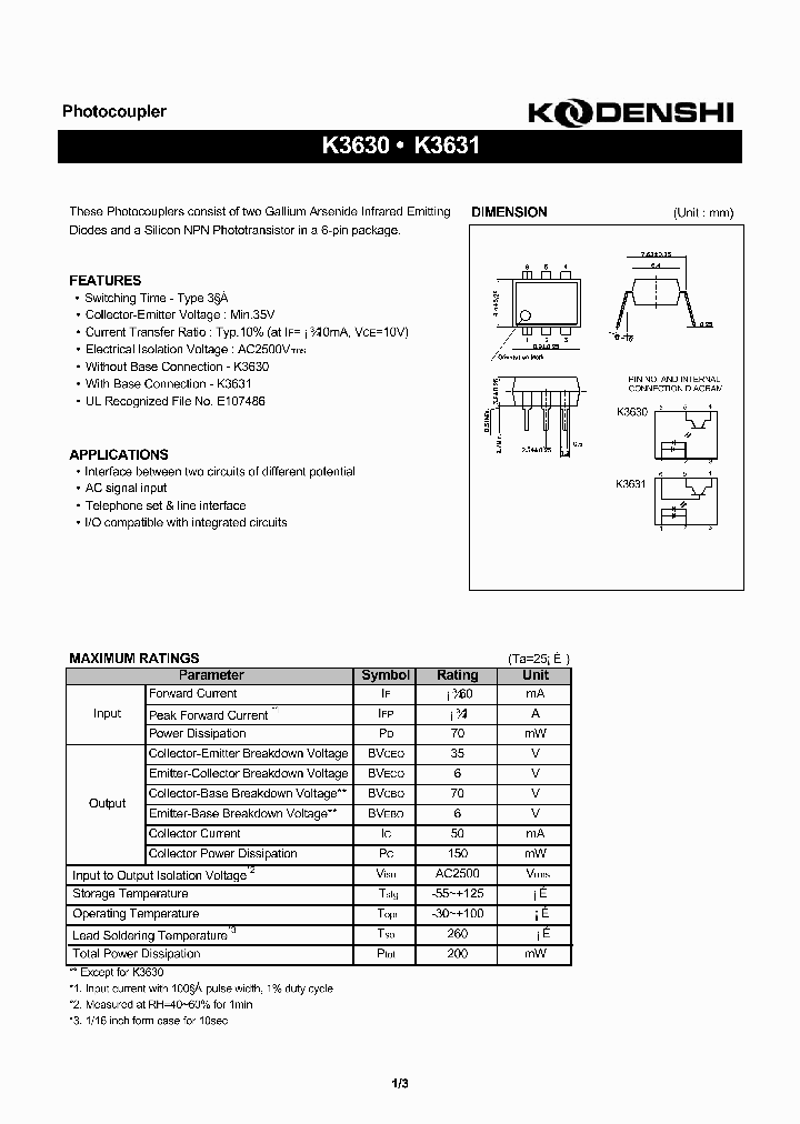 K3631_714632.PDF Datasheet