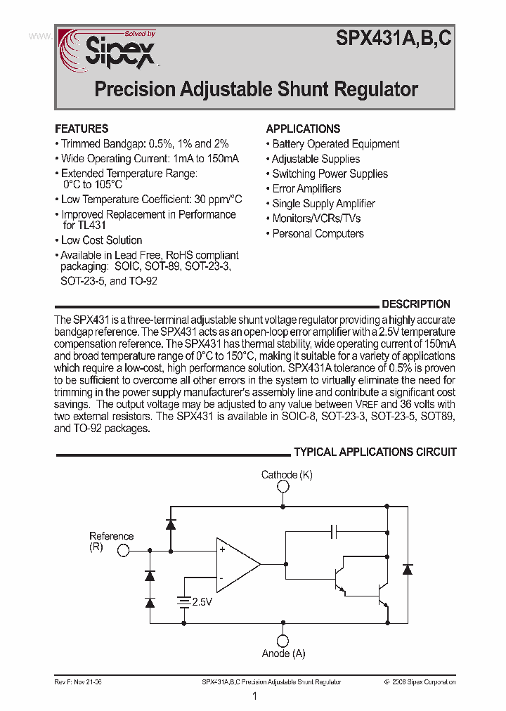 SPX431B_865474.PDF Datasheet