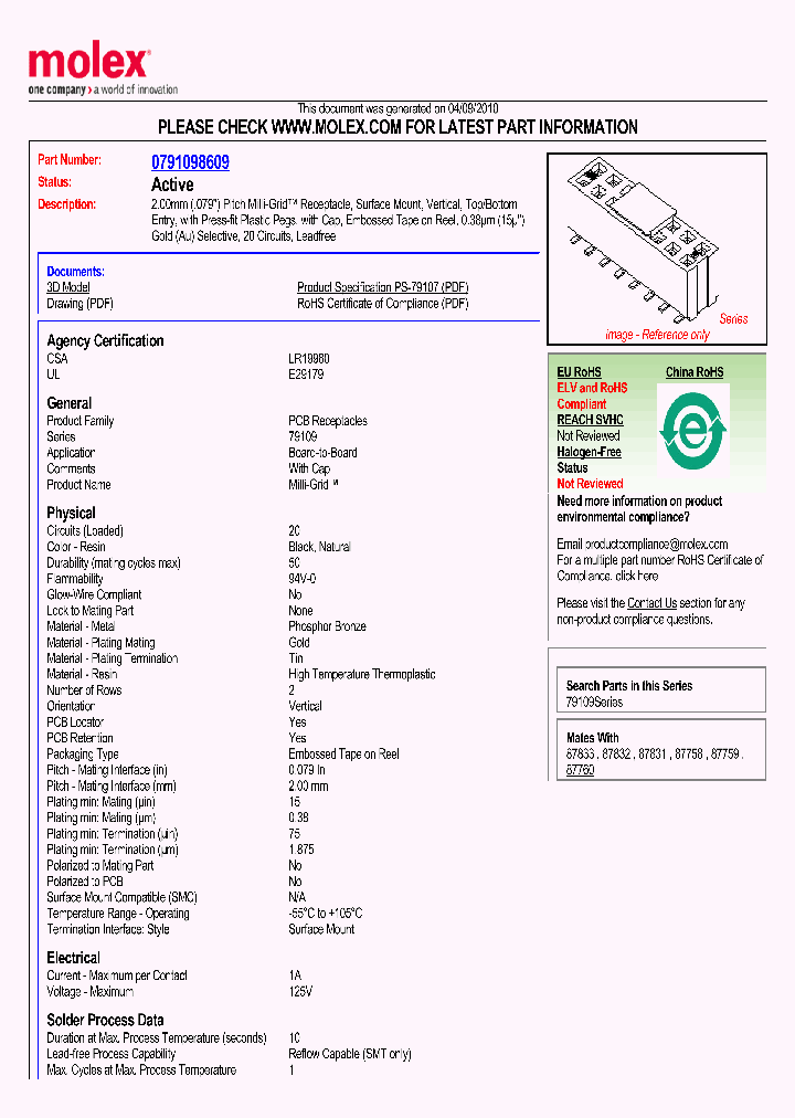 0791098609_1175958.PDF Datasheet