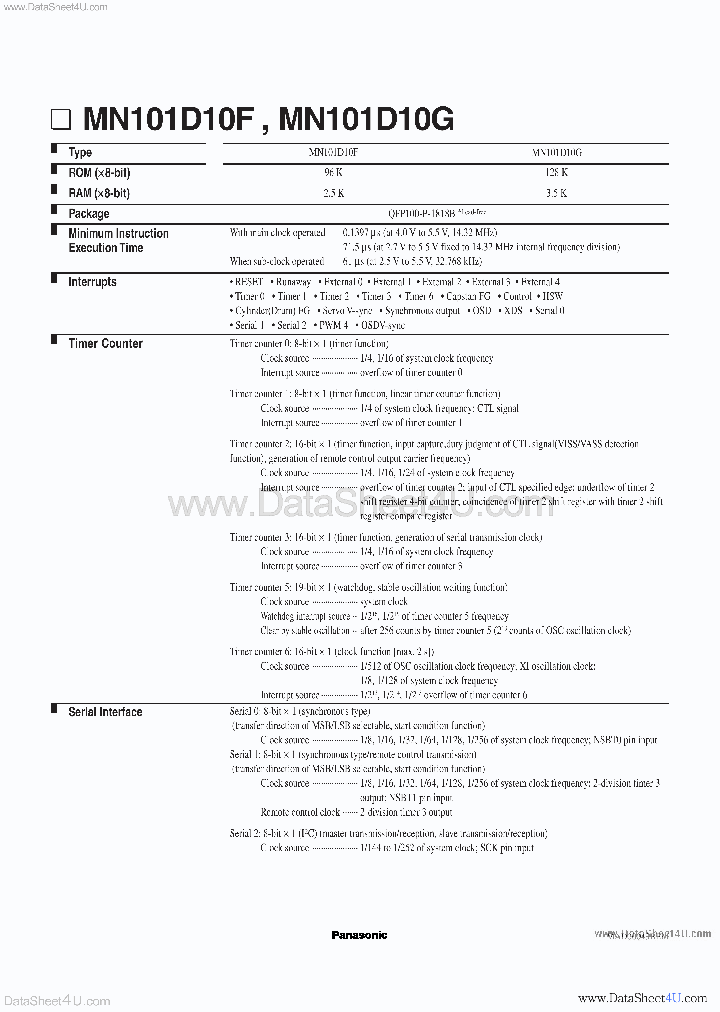 MN101D10G_893818.PDF Datasheet