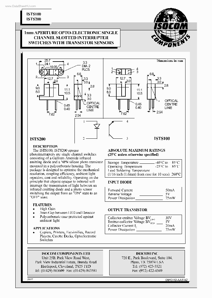 ISTS200_915604.PDF Datasheet