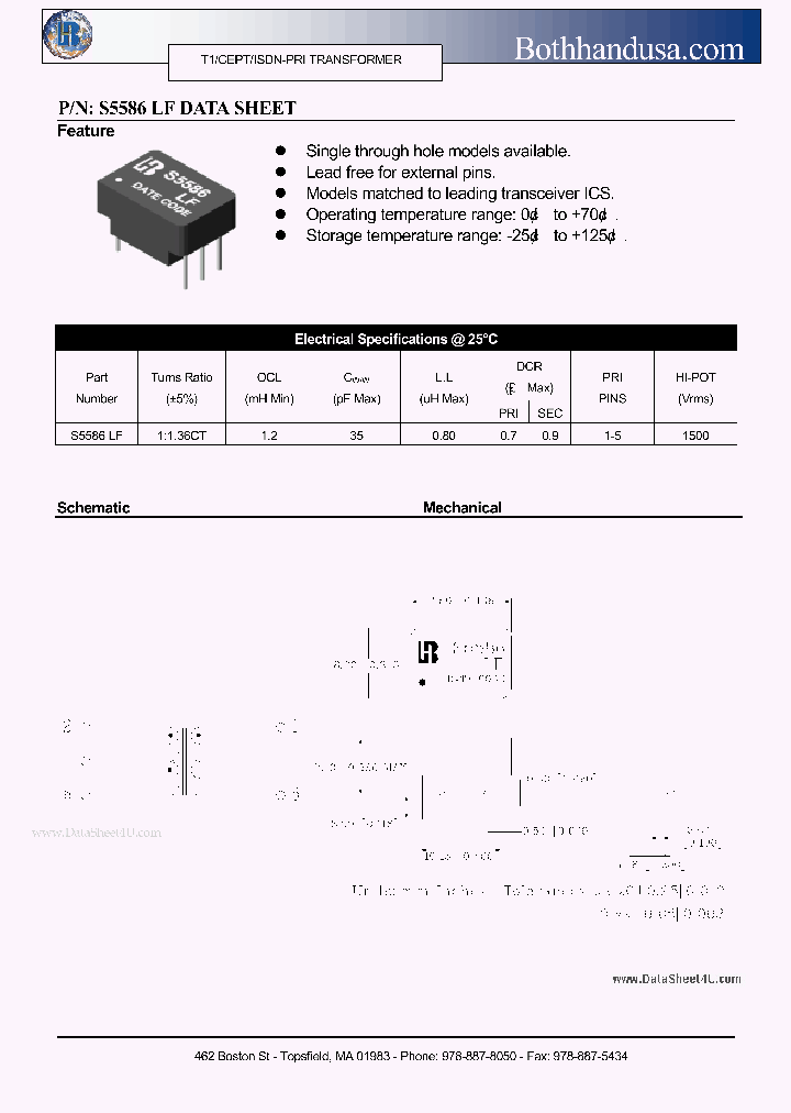 S5586LF_917158.PDF Datasheet