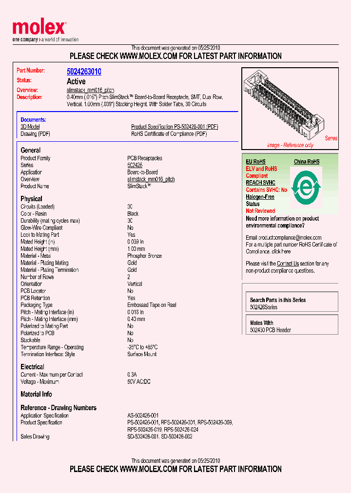 502426-3010_1210437.PDF Datasheet