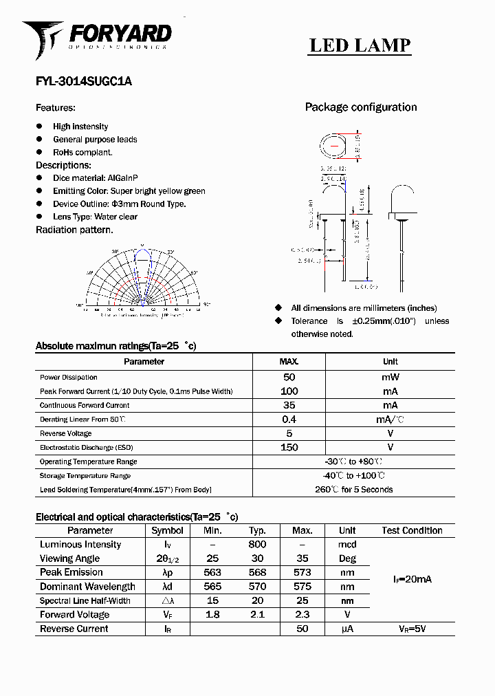 FYL-3014SUGC1A_1208888.PDF Datasheet