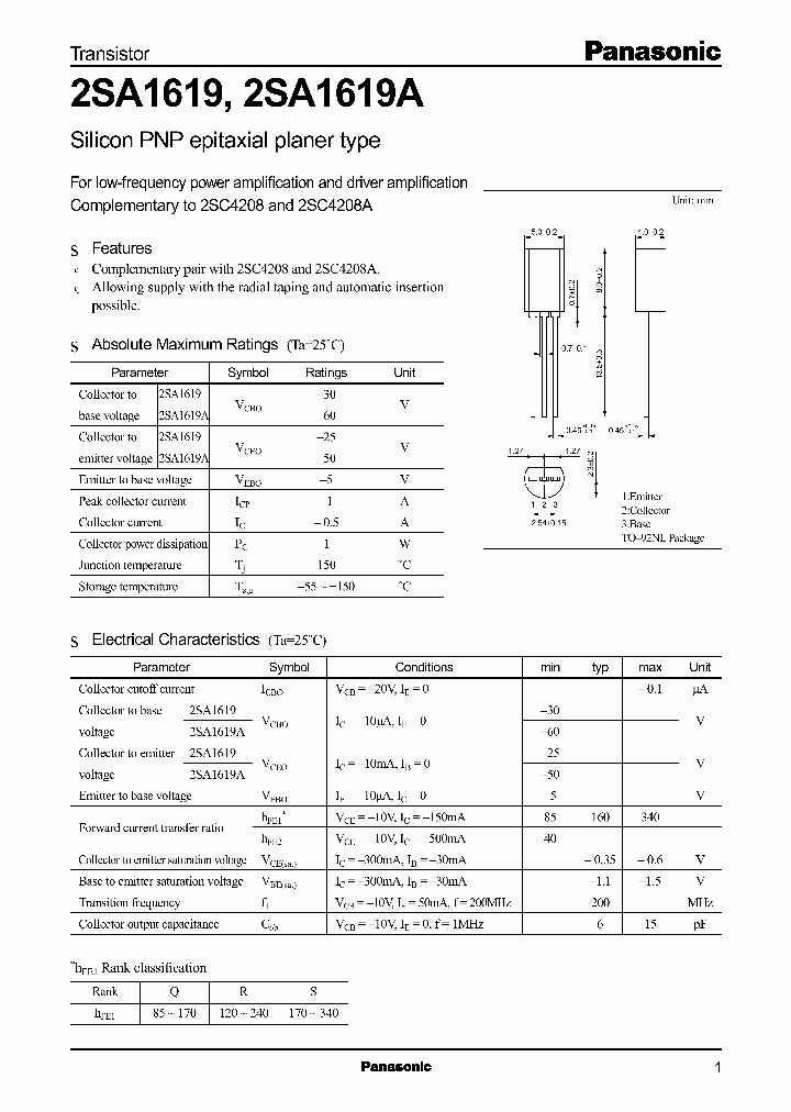 2SA1916A_744955.PDF Datasheet