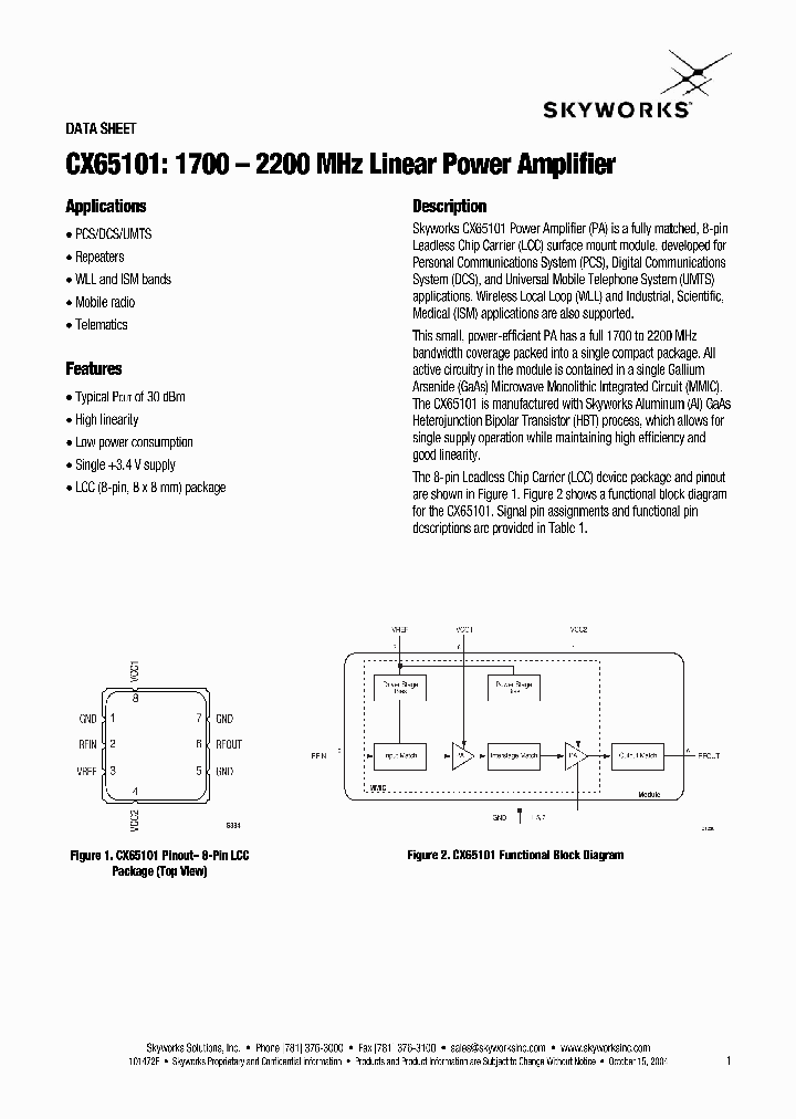 CX65101_1257595.PDF Datasheet