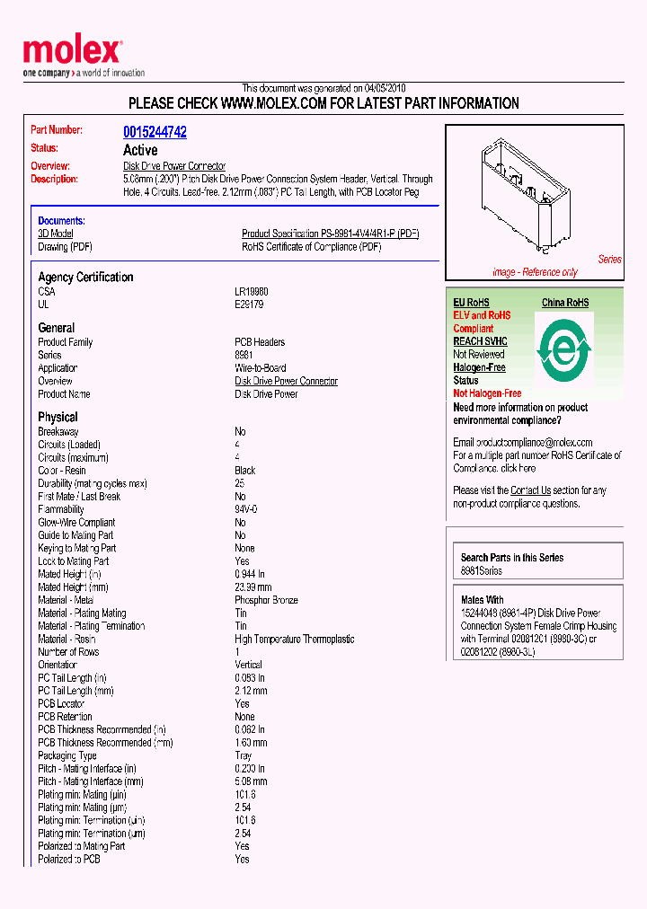 0015244742_1247443.PDF Datasheet