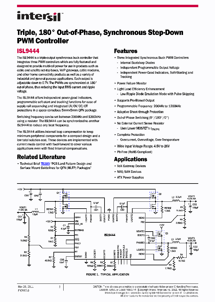 ISL9444_1252993.PDF Datasheet