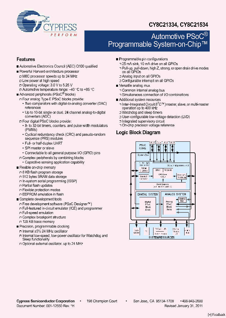 CY8C21334-24PVXA_1265875.PDF Datasheet