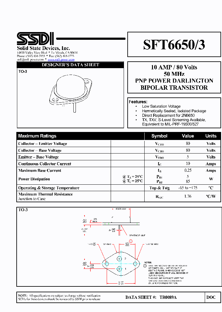 SFT66503_765260.PDF Datasheet