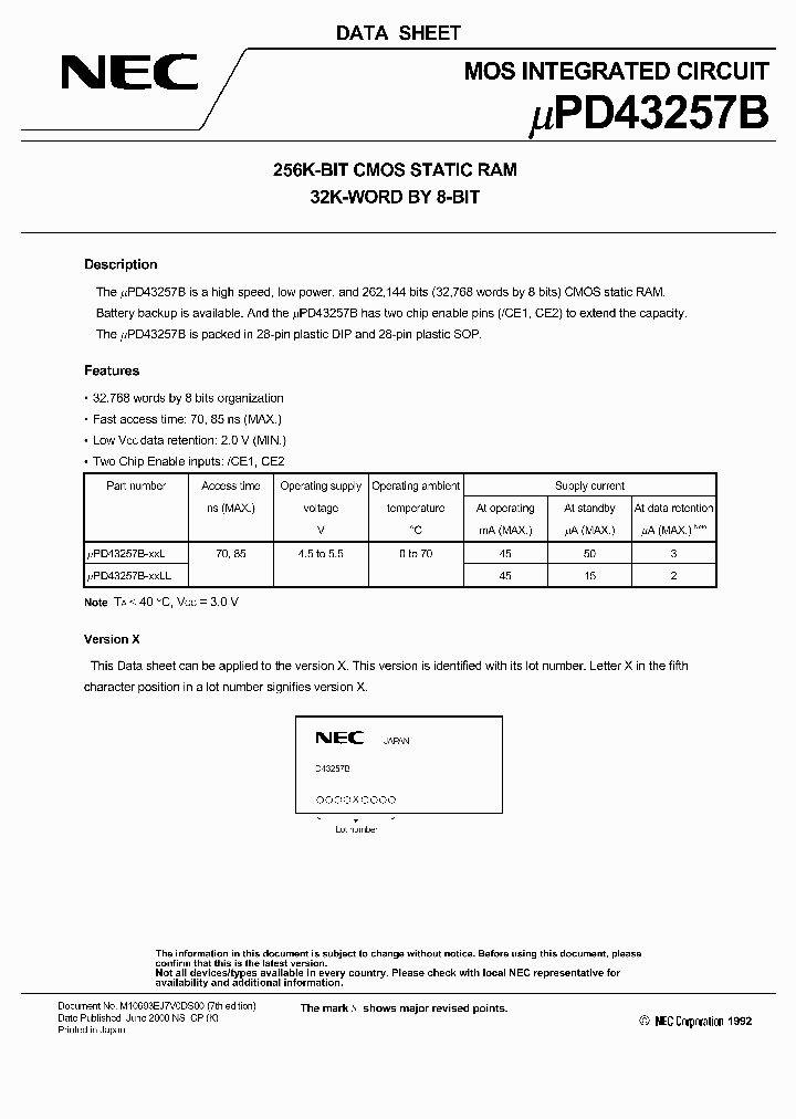 UPD43257BGU-85L_1303731.PDF Datasheet