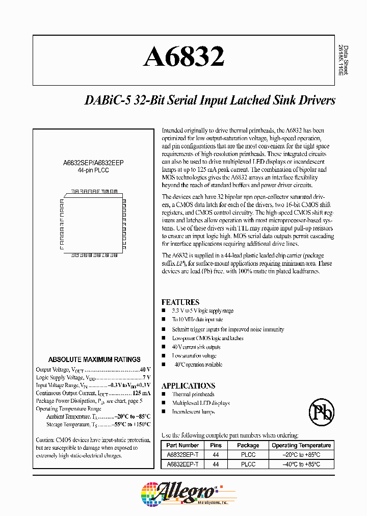 A6832_781297.PDF Datasheet