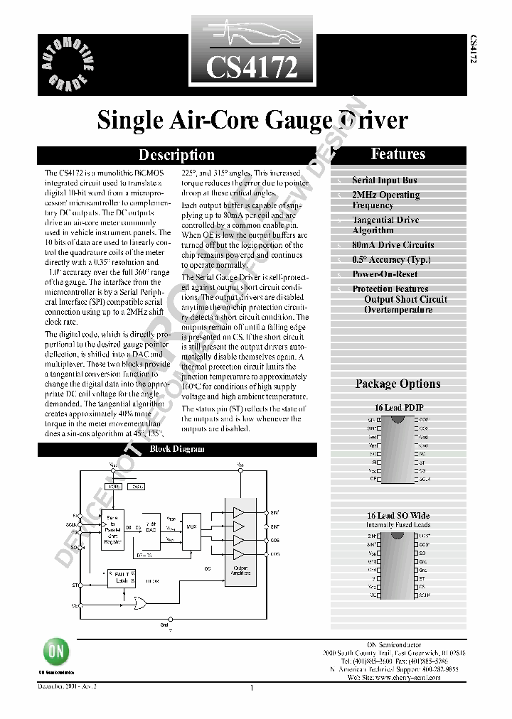 CS4172-D_1318707.PDF Datasheet