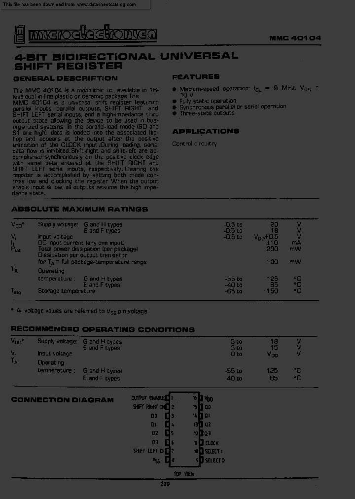 MMC40104_1326167.PDF Datasheet