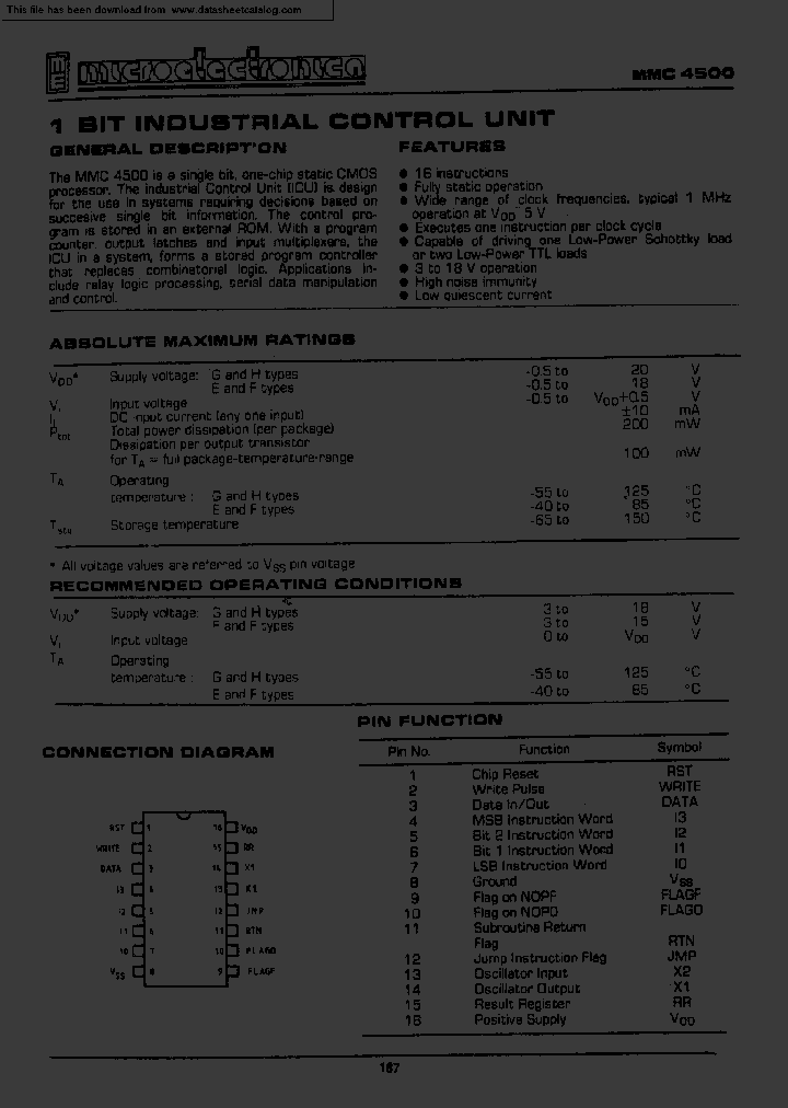 MMC4500_1329454.PDF Datasheet