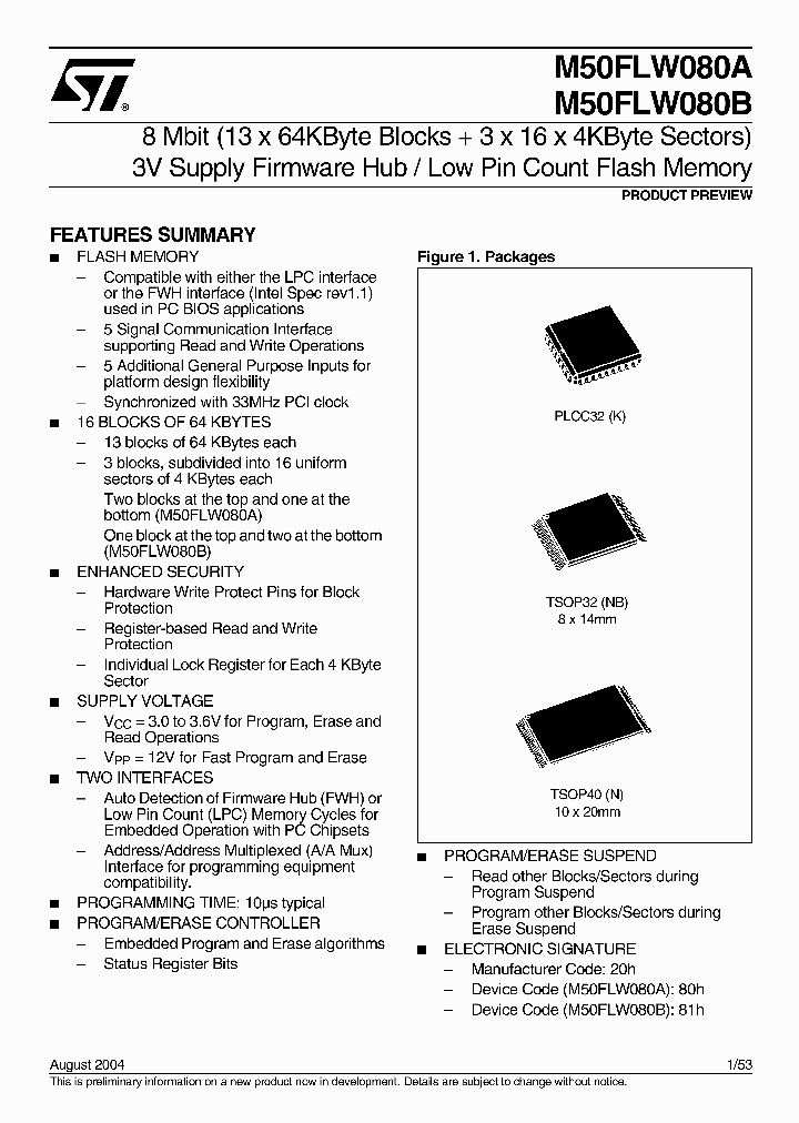 M50FLW080ANB5TG_1350788.PDF Datasheet