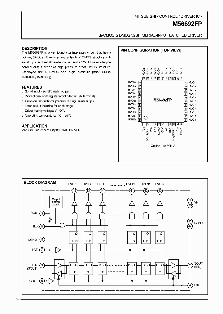 M56692FP_1339430.PDF Datasheet