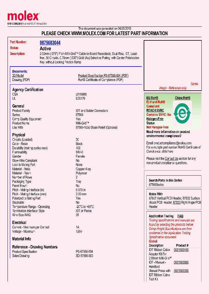 87568-3044_1340187.PDF Datasheet