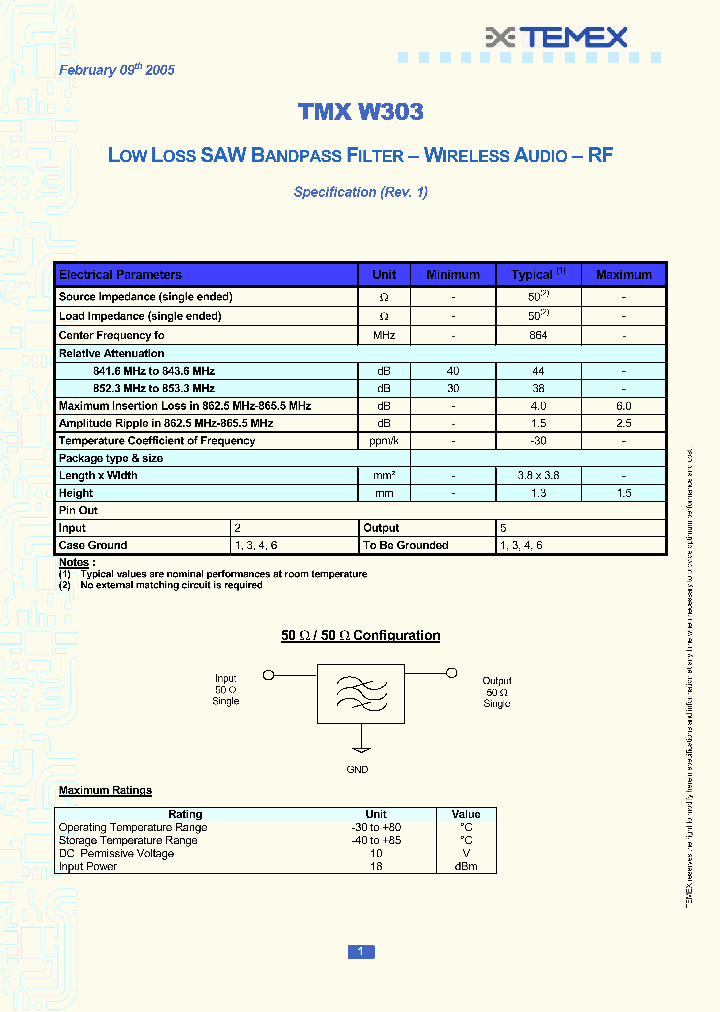 TMXW303_1357607.PDF Datasheet