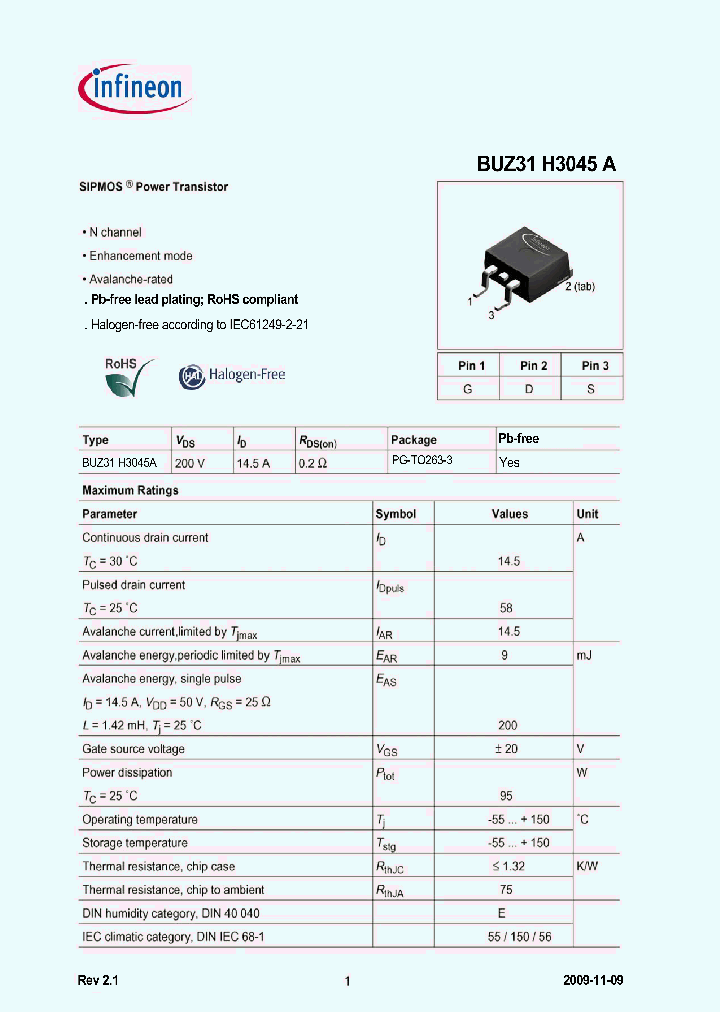 BUZ31H3045A_1361455.PDF Datasheet