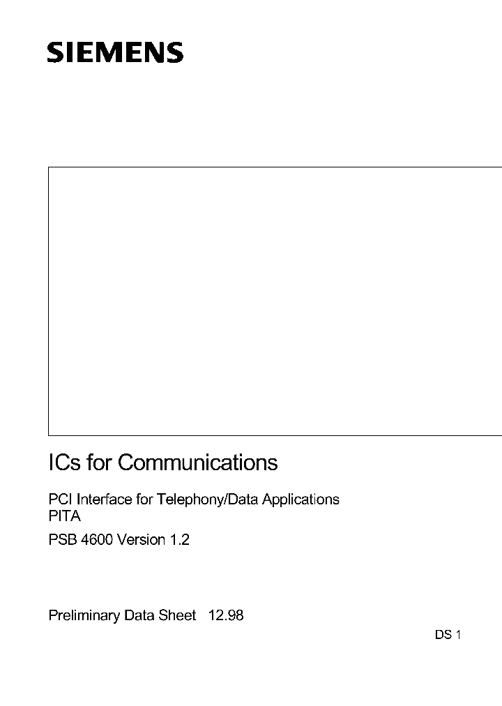 PSB4600-FV12_1358100.PDF Datasheet